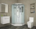 Душевая кабина Niagara Premium 100x100 NG-6002-01GD с гидромассажем