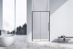 Душевая дверь Vincea Slim-N 120 VDS-4SN120CLB профиль Черный стекло прозрачное