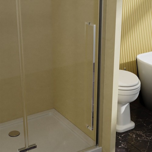 Душевая дверь Vincea Slim-N 100 VDPH-5SN100CL профиль Хром стекло прозрачное