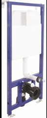 Комплект унитаза с инсталляцией Berges Ego XL 043234 с сиденьем Микролифт и Черной клавишей смыва