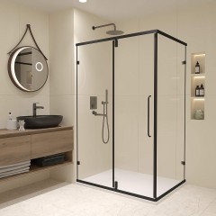 Душевой уголок RGW Classic CL-46B 120x80 72094628-14 профиль Черный стекло прозрачное