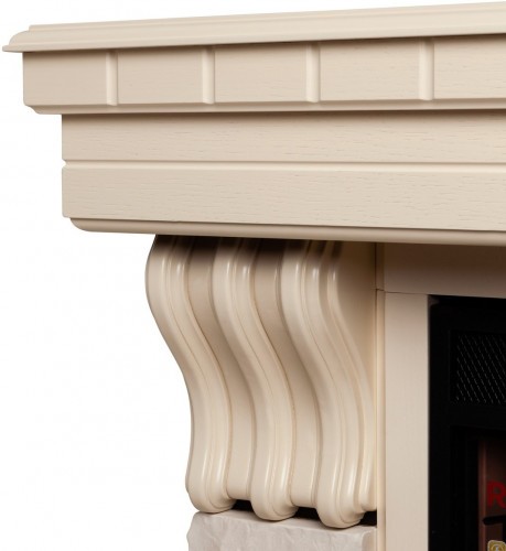 Электрокамин RealFlame Country 26 WT с очагом 3D Cassette 630 Black Panel