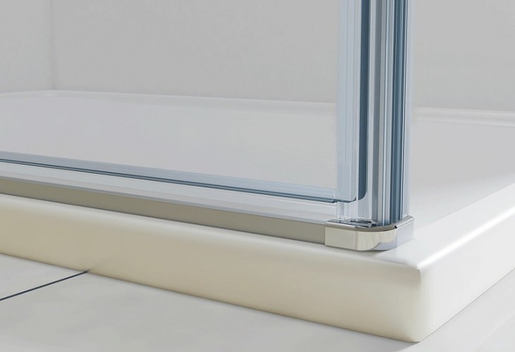 Душевой уголок Vincea Extra 120х90 VSR-1E111290CGB профиль Черный стекло тонированное