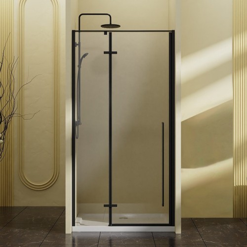 Душевая дверь Vincea Slim-N 90 VDPH-5SN900CLB профиль Черный стекло прозрачное