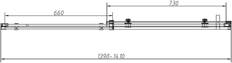 Душевой уголок Vincea Como-N 140x90 VSR-4CN9014CLB профиль Черный стекло прозрачное