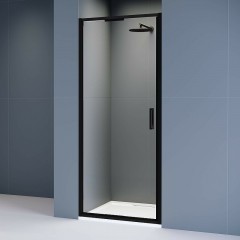 Душевая дверь RGW Stilvoll SV-05B 80 70320508-14 профиль Черный стекло прозрачное