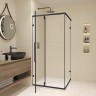 Душевой уголок RGW Classic CL-035B 90x90 350903599-14 профиль Черный матовый стекло прозрачное