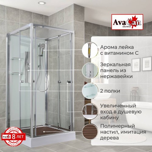 Душевая кабина V2010N без крыши