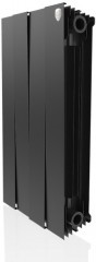 Биметаллический секционный радиатор отопления Royal Thermo PianoForte Noir Sable 500 / 4 секции