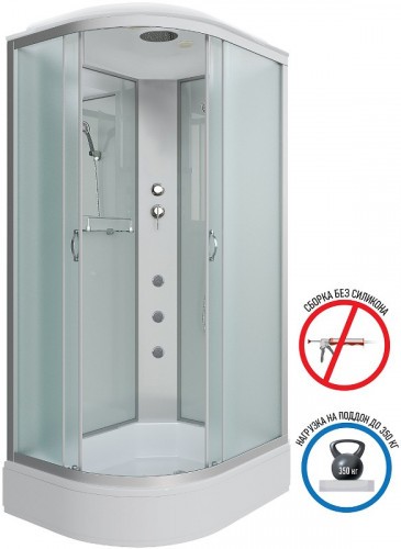 Душевая кабина Niagara Classic 130х90 R NG-33394-14RG с гидромассажем
