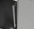 Душевая дверь Vincea Arno 120 VPS-1A120CG профиль Хром стекло тонированное