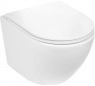 Комплект унитаза WeltWasser Merzbach 043 GL-WT 10000009939 с инсталляцией Berges Novum L5 040215 с сиденьем Микролифт и Черной матовой клавишей смыва