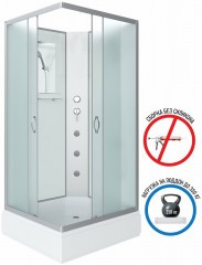 Душевая кабина Niagara Classic 90х80 NG-33984-14QBKG с гидромассажем