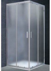 Душевой уголок Vincea Rapid 100x100 VSS-3R90/10MT профиль Хром стекло текстурное