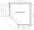 Душевой уголок Vincea Show 100x100 VSP1-4SH100CL профиль Хром стекло прозрачное