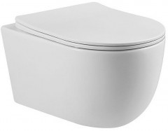 Комплект унитаза Vincea Evo Rimless VT1-34S с инсталляцией Grohe Rapid SL 38775001 с сиденьем Микролифт и клавишей смыва Хром