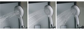 Душевая кабина Black&White Galaxy 90х90 5503900 с гидромассажем профиль Серебристый хром задняя стенка Белая