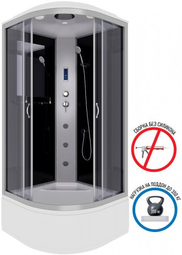 Душевая кабина Niagara Classic 100x100 NG-2509-14F с гидромассажем