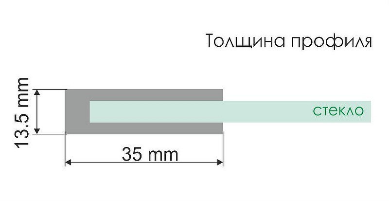 Шторка на ванну WasserKRAFT Leine 110 35P02-110 профиль Хром стекло прозрачное