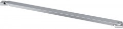 Шторка на ванну WasserKRAFT Main 100 41S02-100R Matt glass Fixed профиль Хром стекло матовое