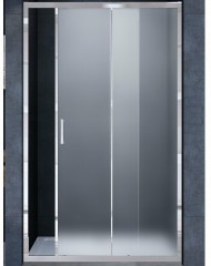 Душевая дверь Vincea Alpha 130 VDS-3AL130MT профиль Хром стекло текстурное