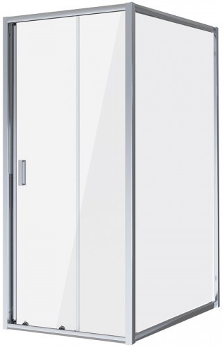 Душевой уголок Niagara Nova 80х100 NG-62-8A-A100 профиль Хром стекло прозрачное