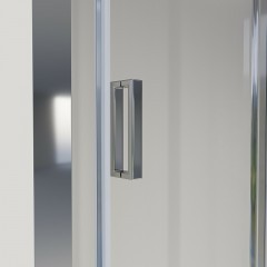 Душевой уголок Niagara Nova 80х100 NG-62-8A-A100 профиль Хром стекло прозрачное