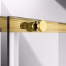 Душевой уголок Vincea Slim-N 140x80 VSR-4SN8014CLG профиль Брашированное золото стекло прозрачное