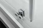 Душевой уголок Vincea Alpha 80x80 VSQ-3AL800CL профиль Хром стекло прозрачное