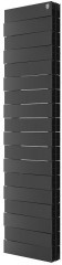Биметаллический секционный радиатор отопления Royal Thermo PianoForte Tower Noir Sable 300 / 18 секций нижнее правое подключение