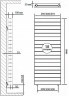 Биметаллический секционный радиатор отопления Royal Thermo PianoForte Tower Noir Sable 300 / 18 секций нижнее правое подключение