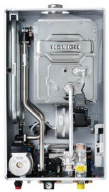 Настенный газовый двухконтурный котел отопления Navien Deluxe C Plus -40k