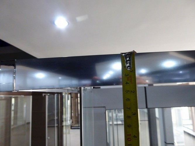 Душевой уголок Esbano Flex 120x80 ESOGF128PSC профиль Хром стекло прозрачное