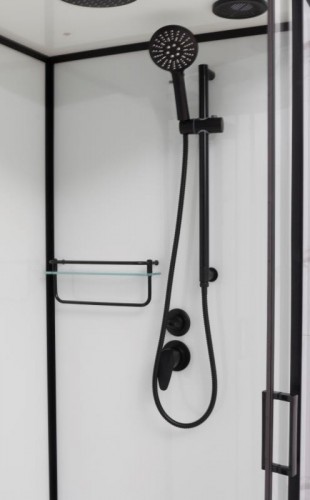 Душевая кабина Frank F409 Black 90х90х220 см