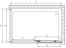 Душевой уголок Vincea Soft 130x80 VSR-3SO8013CL профиль Хром стекло прозрачное