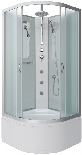 Душевая кабина Niagara Classic 80x80 NG-2307-14BKTG с гидромассажем
