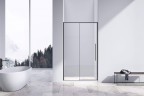 Душевая дверь Vincea Slim-N 120 VDS-4SN120CLGM профиль Вороненая сталь стекло прозрачное