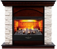 Электрокамин RealFlame Elford AO античный дуб с очагом 3D Firestar 25,5