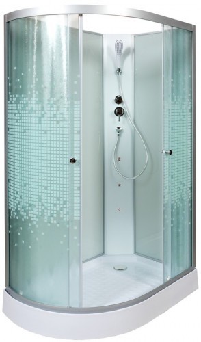 Душевая кабина Deto L902 R N без крыши c гидромассажем