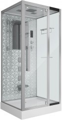 Душевая кабина Niagara Luxe NG-7714W 100x90 с гидромассажем