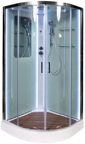 Душевая кабина Deto A01 LED с кнопкой