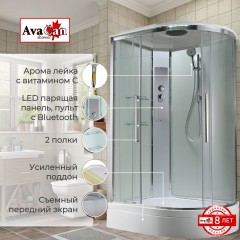 Душевая кабина EM3912LT стандартная прозрачная