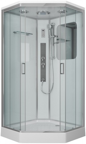 Душевая кабина Niagara Premium 90x90 NG-6001-01GD с гидромассажем