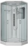 Душевая кабина Niagara Premium 90x90 NG-6001-01GD с гидромассажем