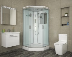 Душевая кабина Niagara Premium 90x90 NG-6001-01GD с гидромассажем