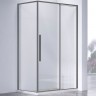 Душевой уголок Vincea Slim-N 130x80 VSR-4SN8013CLGM профиль Вороненая сталь стекло прозрачное