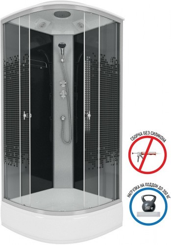 Душевая кабина Niagara Eco 90х90 NG-3504-14 без гидромассажа