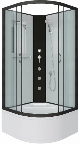 Душевая кабина Niagara Classic 100х100 NG-6709-14BKG с гидромассажем