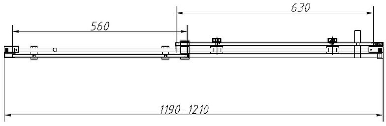 Душевой уголок Vincea Como-N 120x90 VSR-4CN9012CGB профиль Черный стекло тонированное
