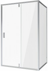 Душевой уголок Niagara Nova 110х70 NG-63-11A-A70 профиль Хром стекло прозрачное